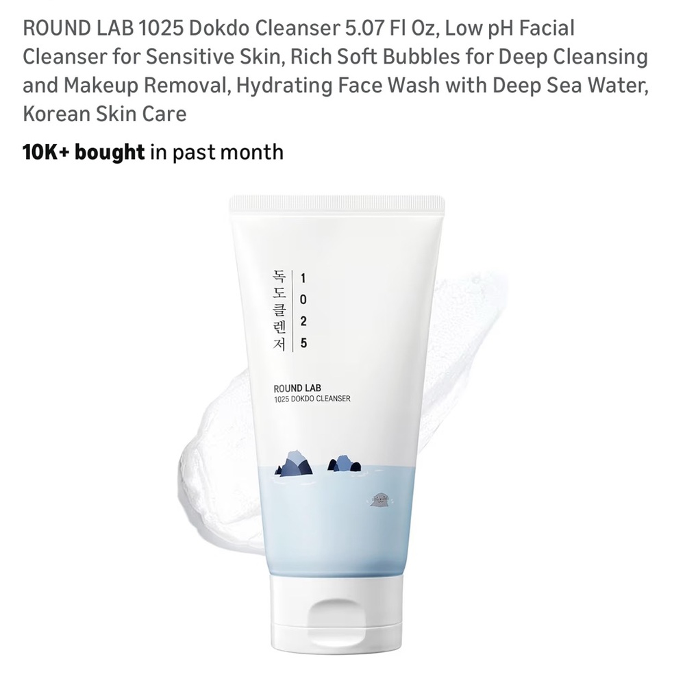 1025 Dokdo Cleanser - 2 pack